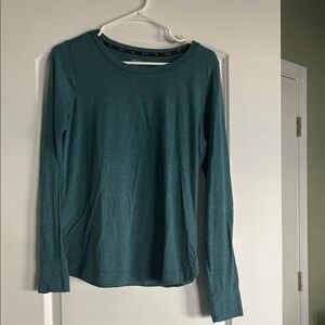 ZELOS Teal Long Sleeve Women's Tee